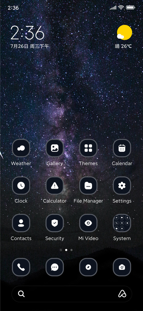 Milkyway preview