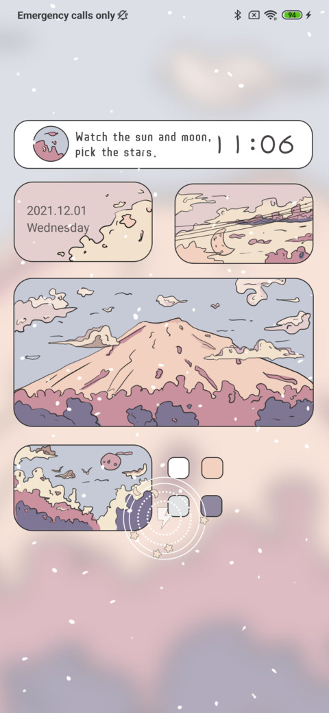 Pickable stars preview