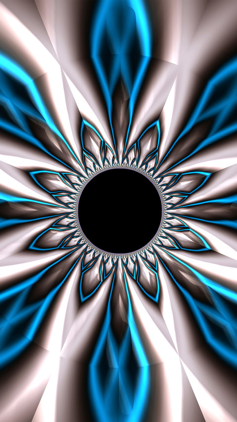 Rhombic fractal pattern preview