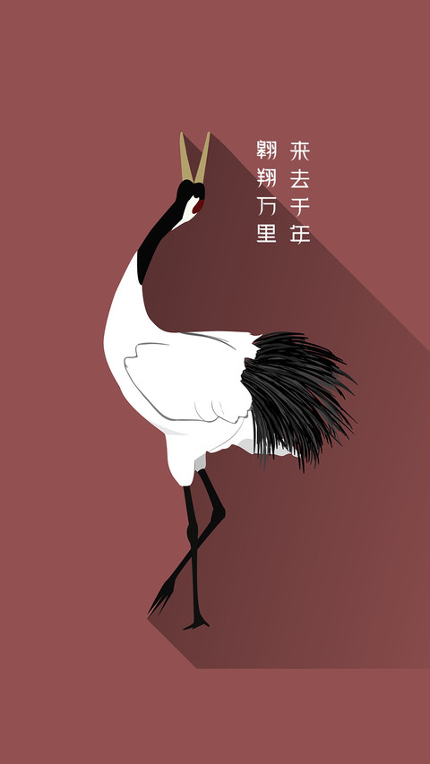 仙鹤延年-拍信图库 preview