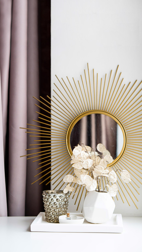 Beautiful white home interior decoration preview