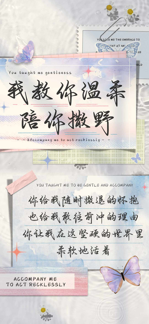 我教你温柔陪你撒野 preview