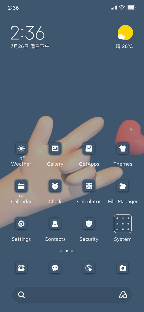 Love Launcher preview