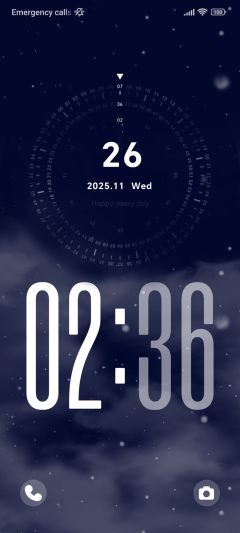 Cloud Clock preview