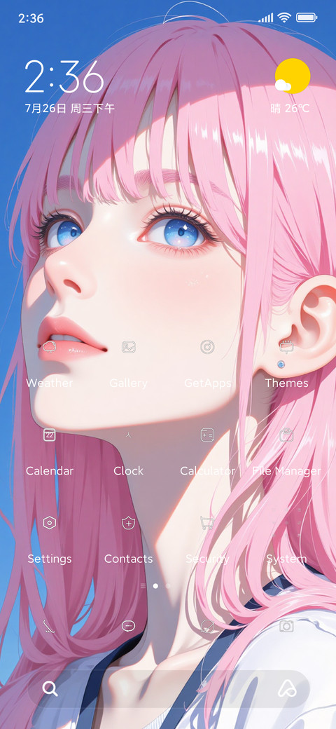 Pink Hair Girl preview