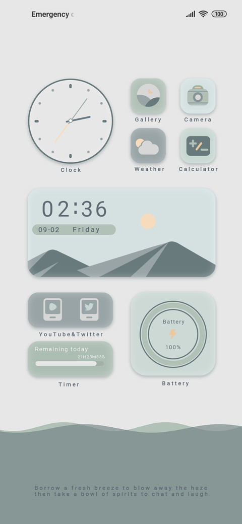green mountains  preview