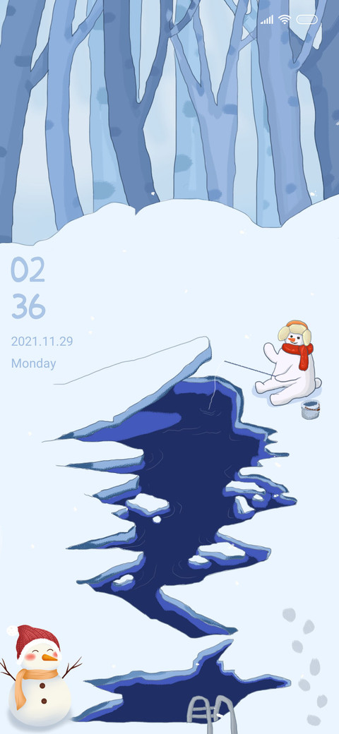 It's snowing preview