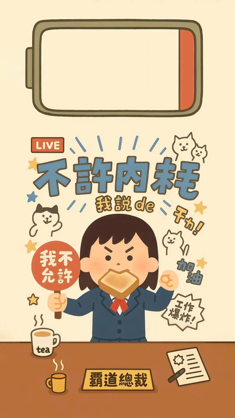 打工人状态壁纸-锐景创意 preview