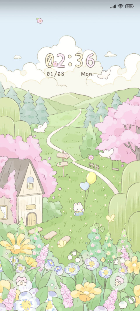 Spring garden preview