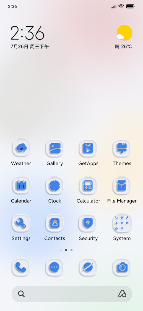 Plain white preview