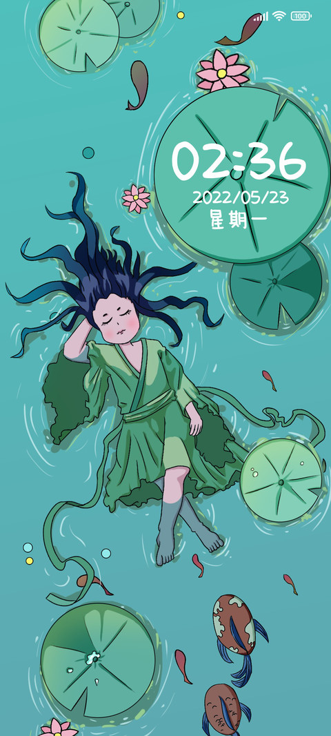 少年水中游 preview