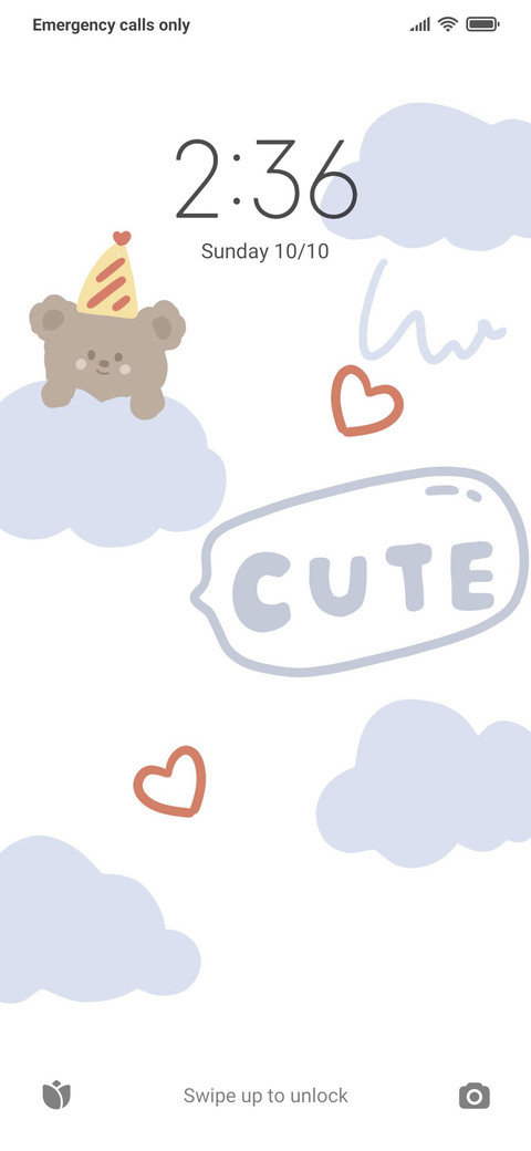 Blue simple bear preview