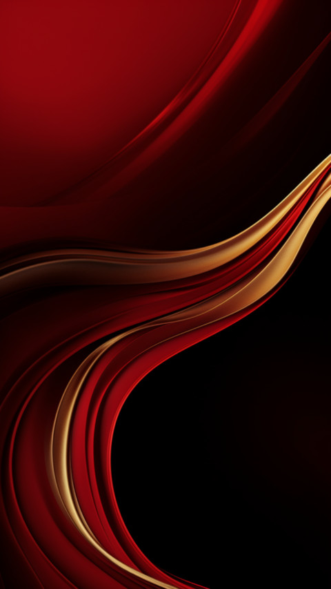 dark green and golden abstract wallpaper preview