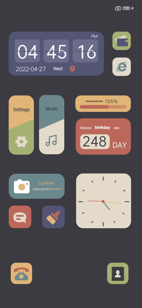 Retro Morandi OS preview