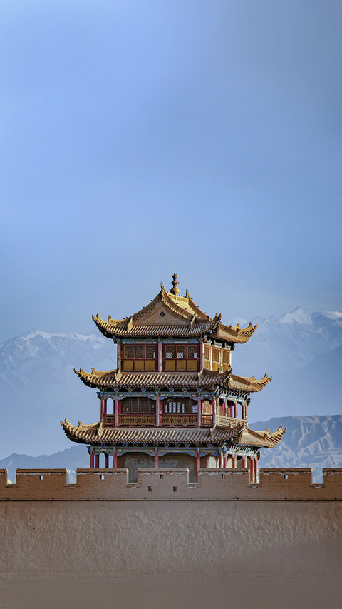 Jiayuguan Building Wall, Gansu, China preview