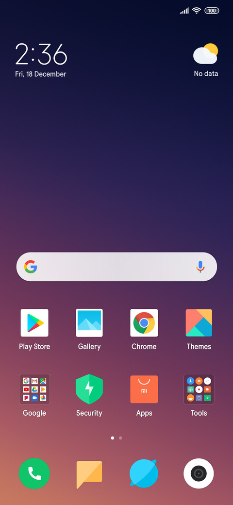 Roboto miui theme