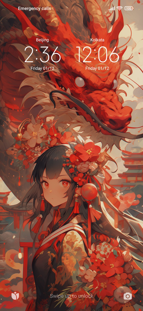 Red Dragon Girl preview