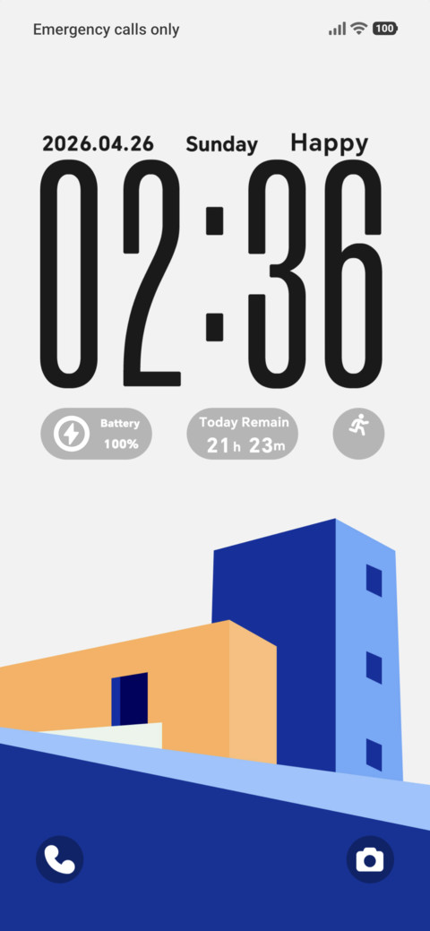 Orange Blue Corner preview