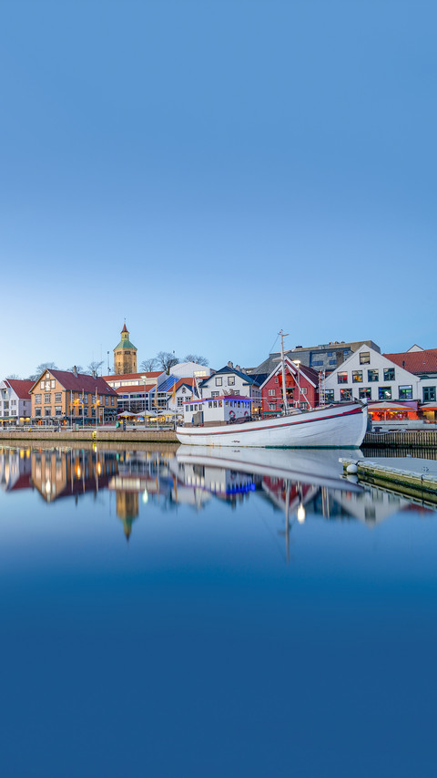 The center of Stavanger, a city in Norway preview