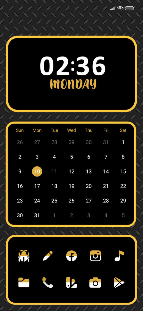 Yellow Pattern preview