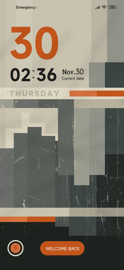 Vintage wall preview