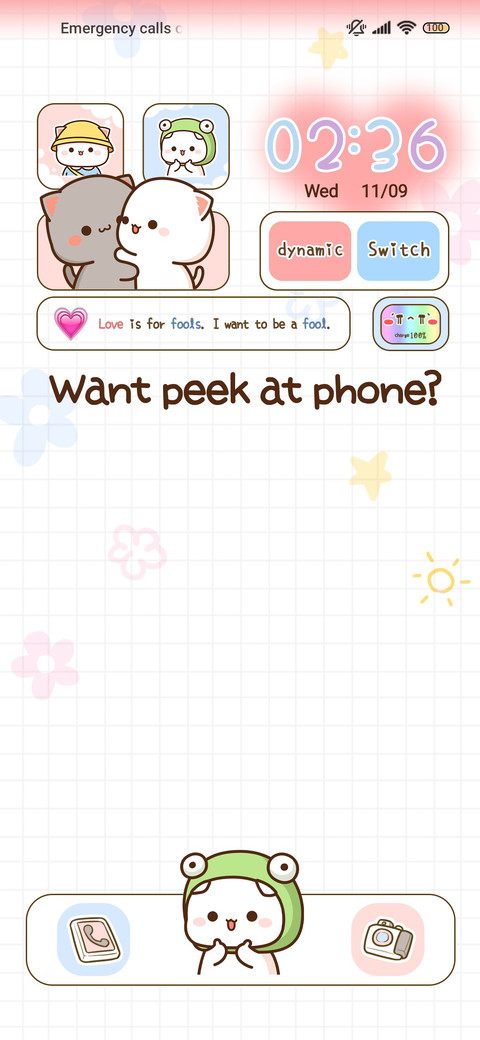 Lovely Peach Cat preview