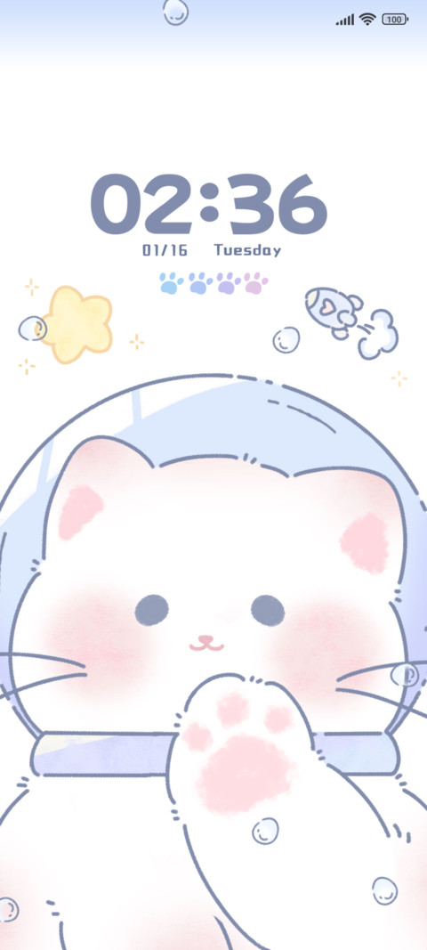 Cute Space Kitty preview