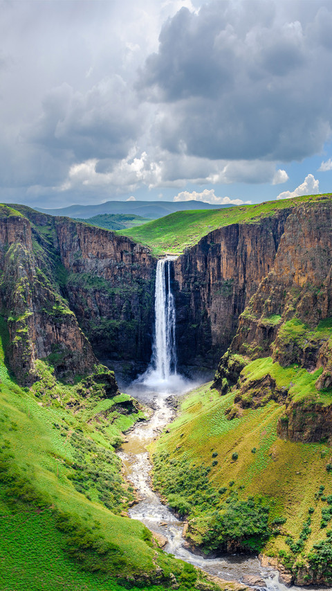 Maletsunyane Falls in Lesotho Africa preview