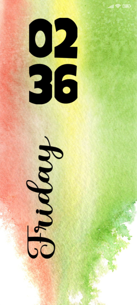 abstract color preview