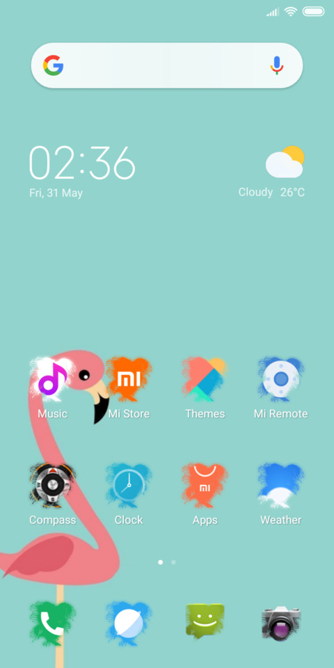 Flamingo_DWM19 miui theme