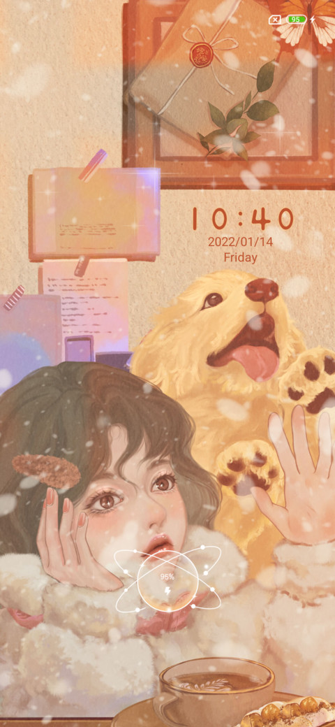 Falling snow preview