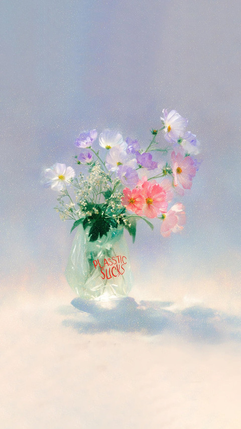 一朵花开植物插画-锐景创意 preview