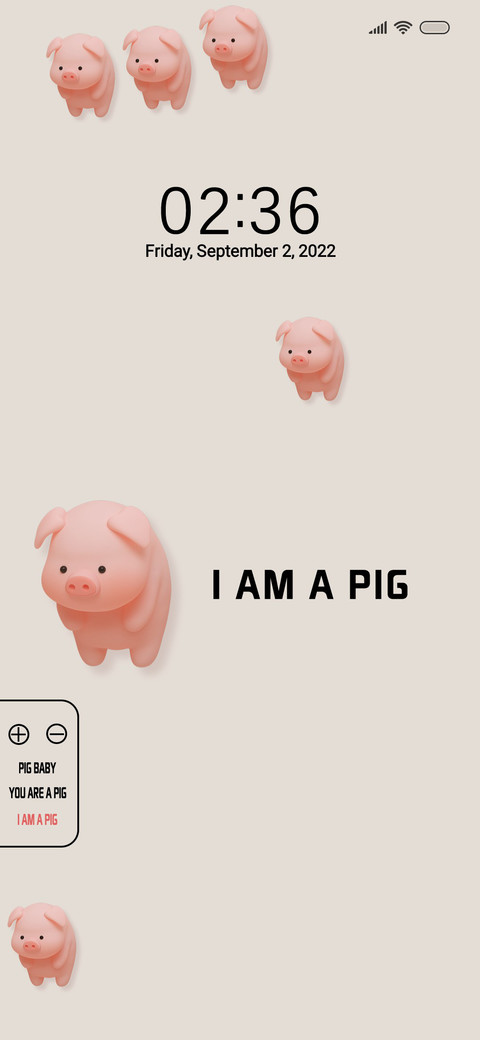I am a pig gravity preview