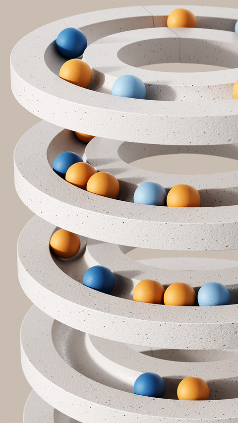 Circular rolling preview