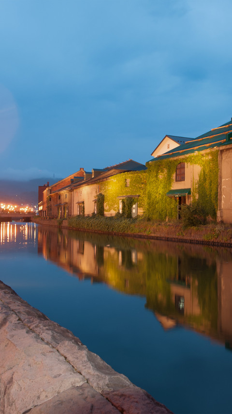 The lakeside scenery of hokkaido preview