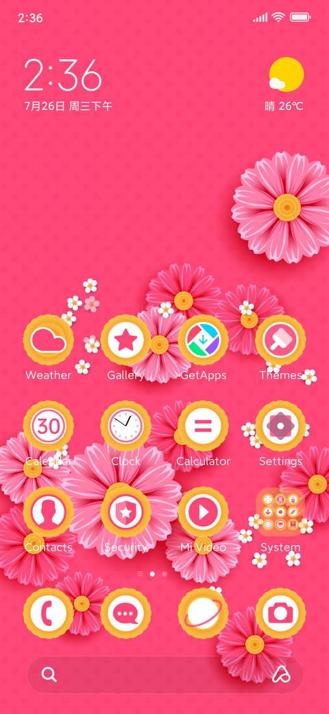 Pink Flowers Gift preview