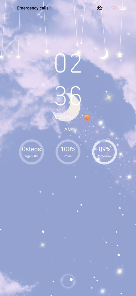 starry sky IOS preview