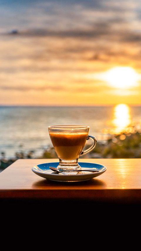A cup of coffee is a popular drink in the morning preview