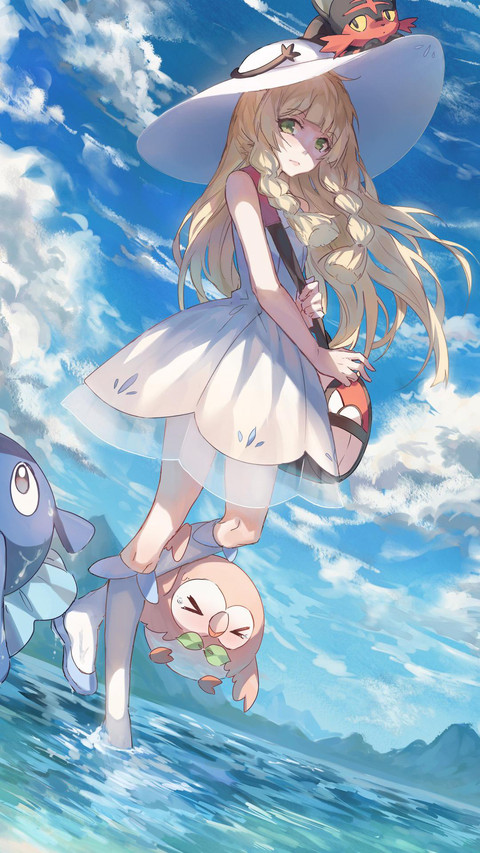 海边的少女 preview