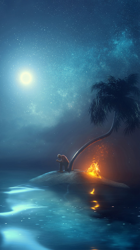 Healing illustration preview