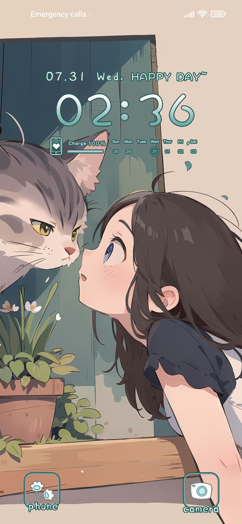 Eye contact cats preview