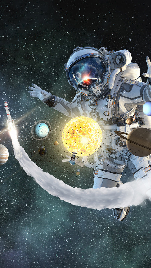 Astronauts in the universe preview
