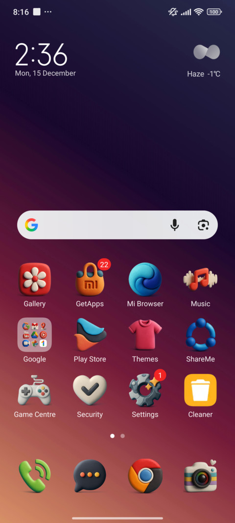 CuteV MIUI Customization