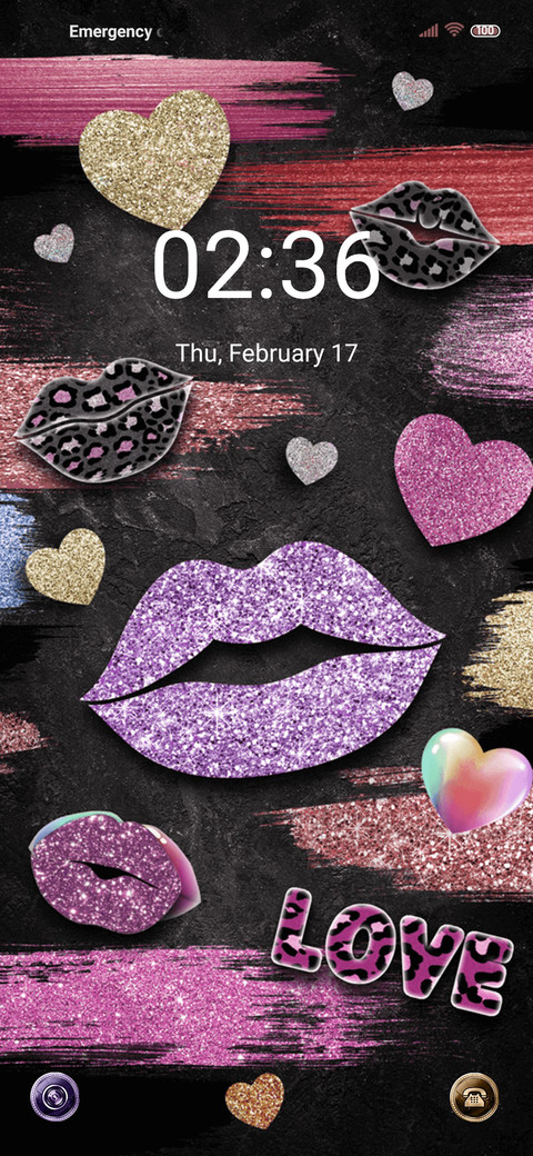 Rose Gold lips preview