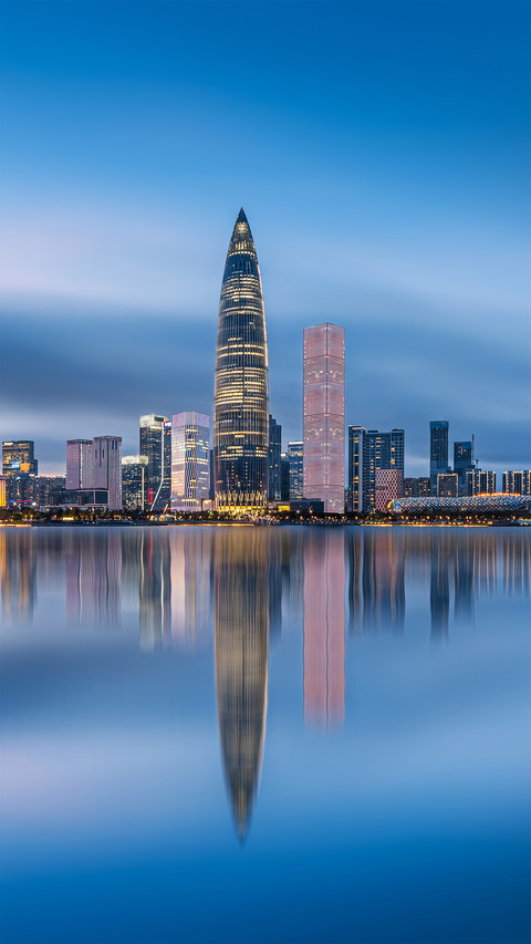 广东的城市夜景 preview