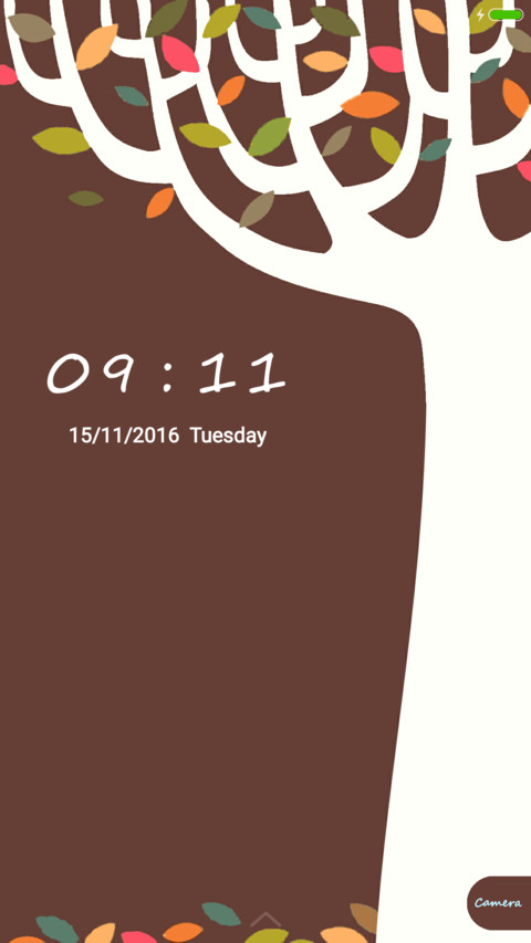 Autumn leaf preview