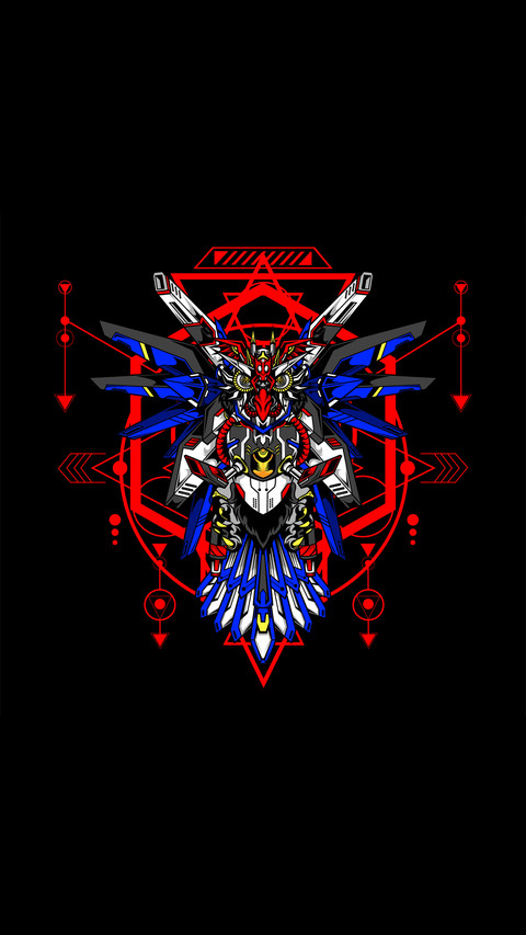 Gundam illustration preview