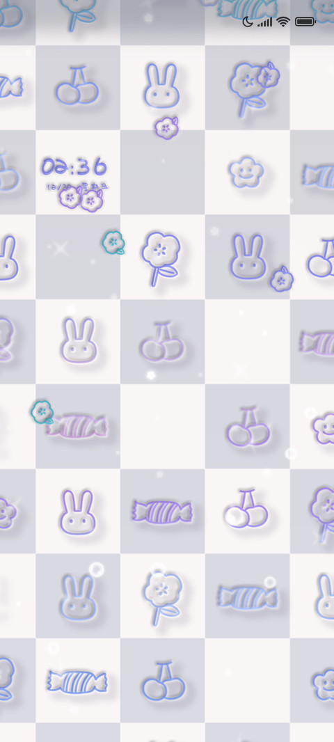 芋圆奶兔棋盘格 preview
