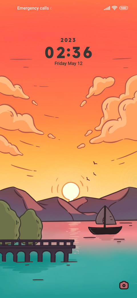 Sunset glow preview