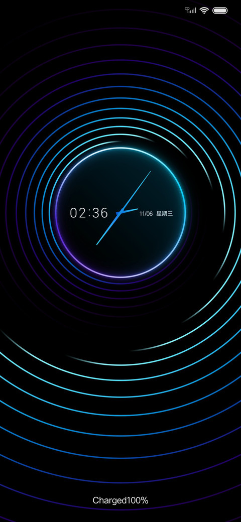 流光时钟 preview